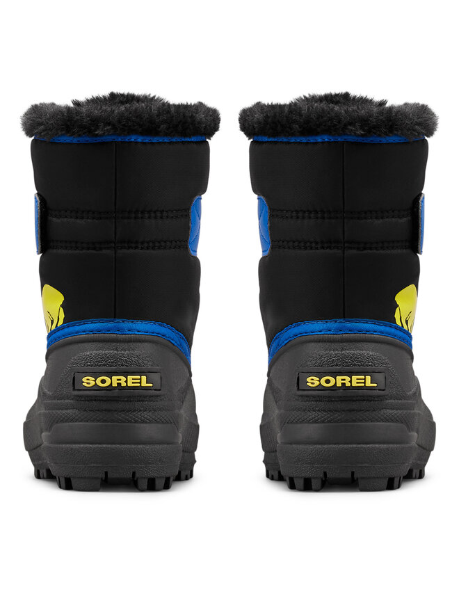 Sorel Μπότες Χιονιού Sorel Childrens Snow Commander™ BootNC5190-001 Μαύρο