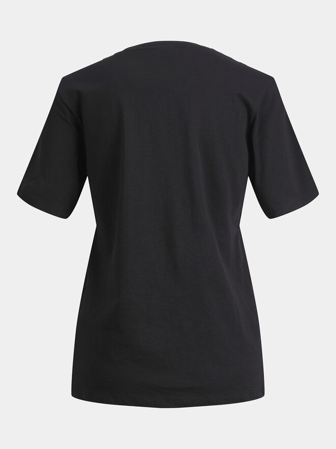 JJXX JJXX Camiseta Anna 12200182 Negro Regular Fit