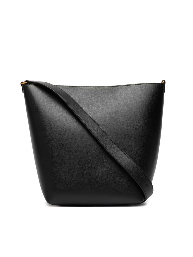 Calvin Klein Handtasche Calvin Klein Foil Logo Medium LV04F3736G Schwarz