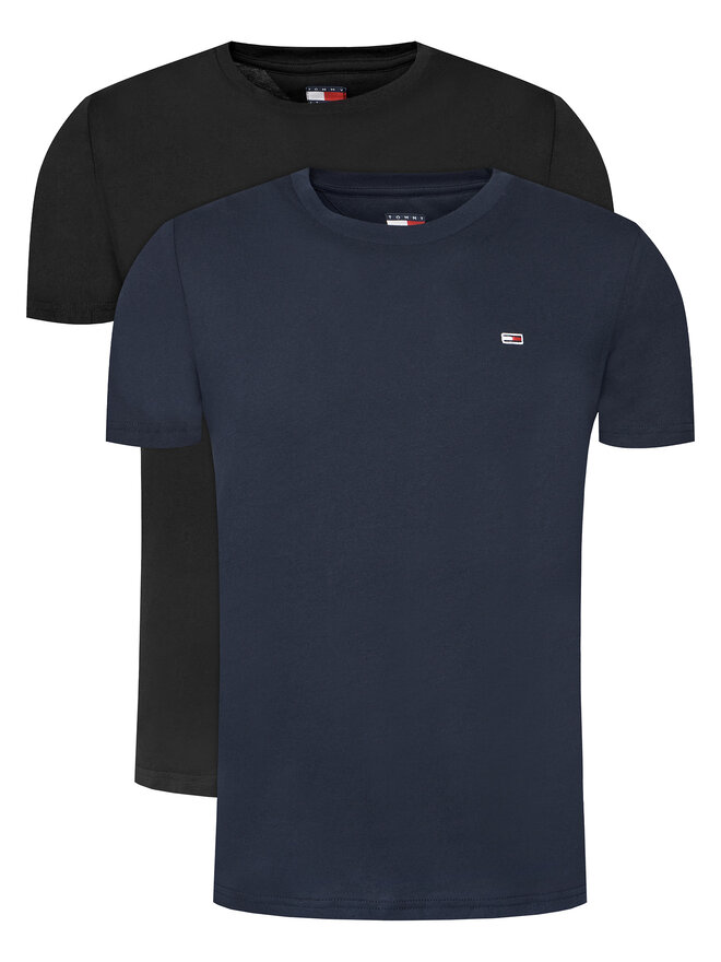 Tommy Jeans Tommy Jeans Pack de 2 camisetas DM0DM20687 De color Slim Fit