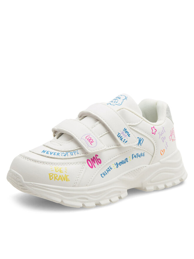 Nelli Blu Sneakersy Nelli Blu AVO-19627-002 Biały