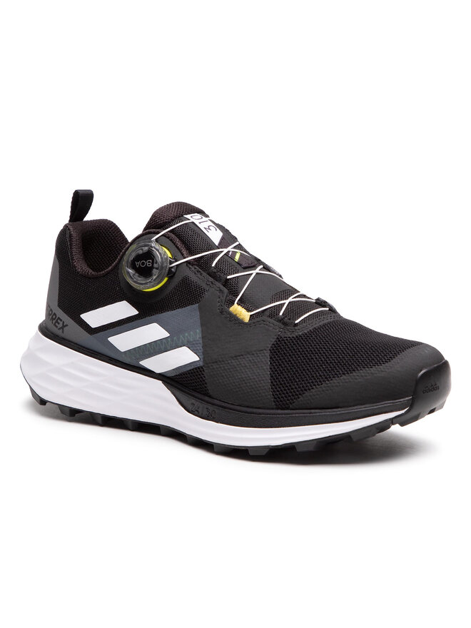 Взуття для бігу adidas Terrex Two Boa FZ2830 Чорний | evzuttya.com.ua