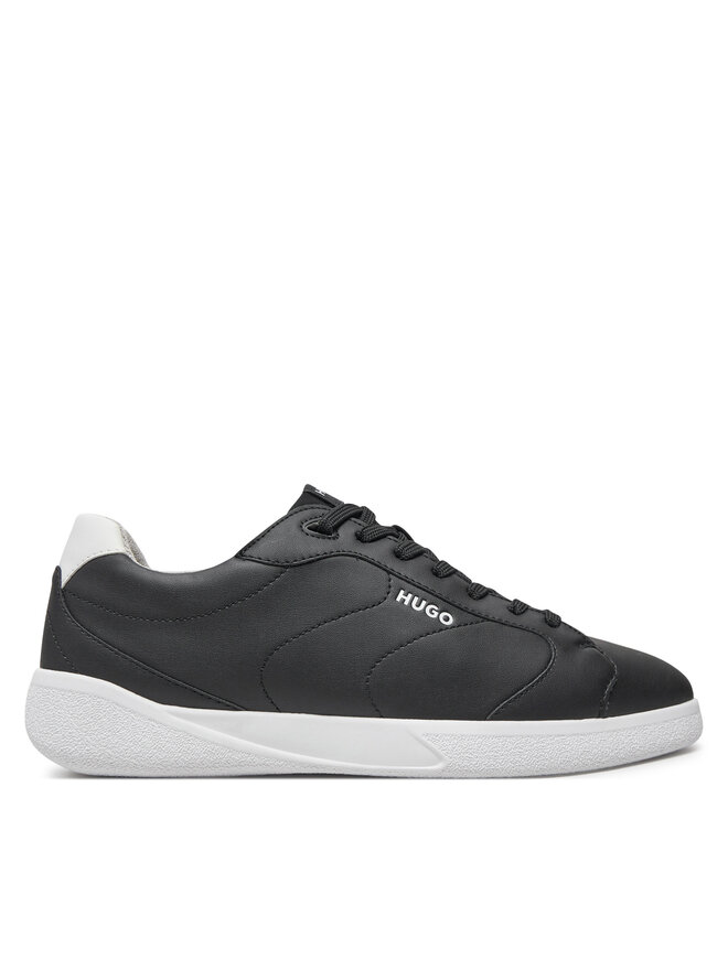 HUGO Sneakersy Hugo Riven Tenn punyl 50523439 Czarny