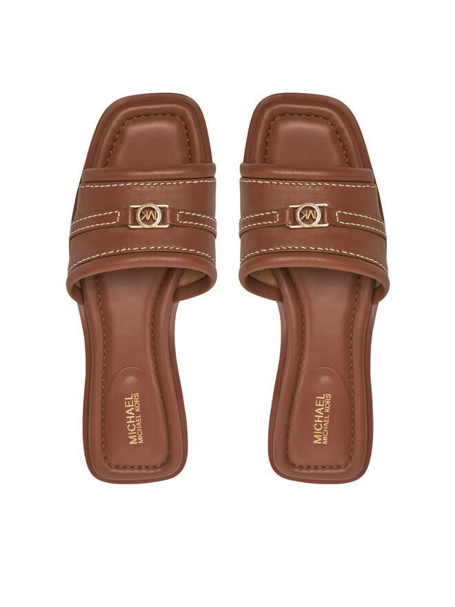 Michael Kors Nazouváky Michael Kors Mandy Slide 40R5MAFS2L Hnědá