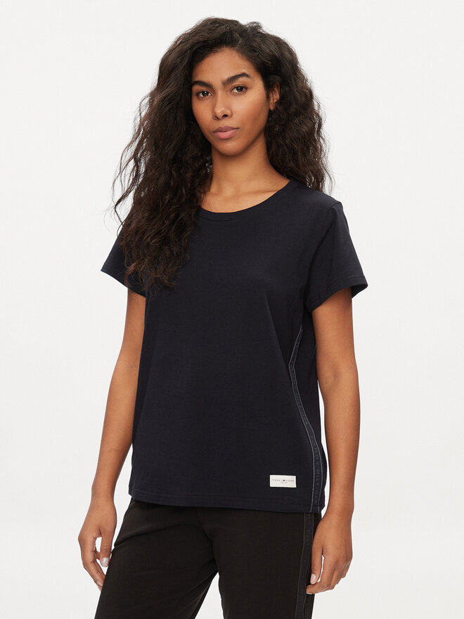 Tommy Hilfiger Tommy Hilfiger Marškinėliai UW0UW04873 Tamsiai mėlyna Relaxed Fit