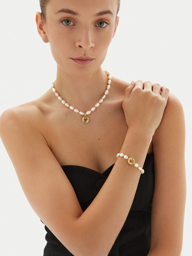 Guess Гривна Guess JUBB03 342JWGS Бял