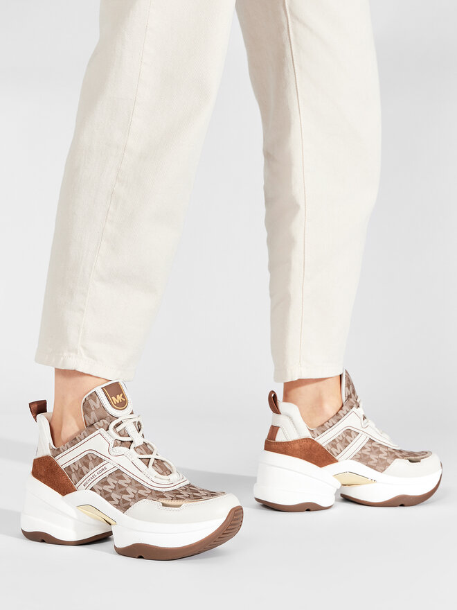 Sneakersy MICHAEL Michael Kors Olympia Trainer Extreme