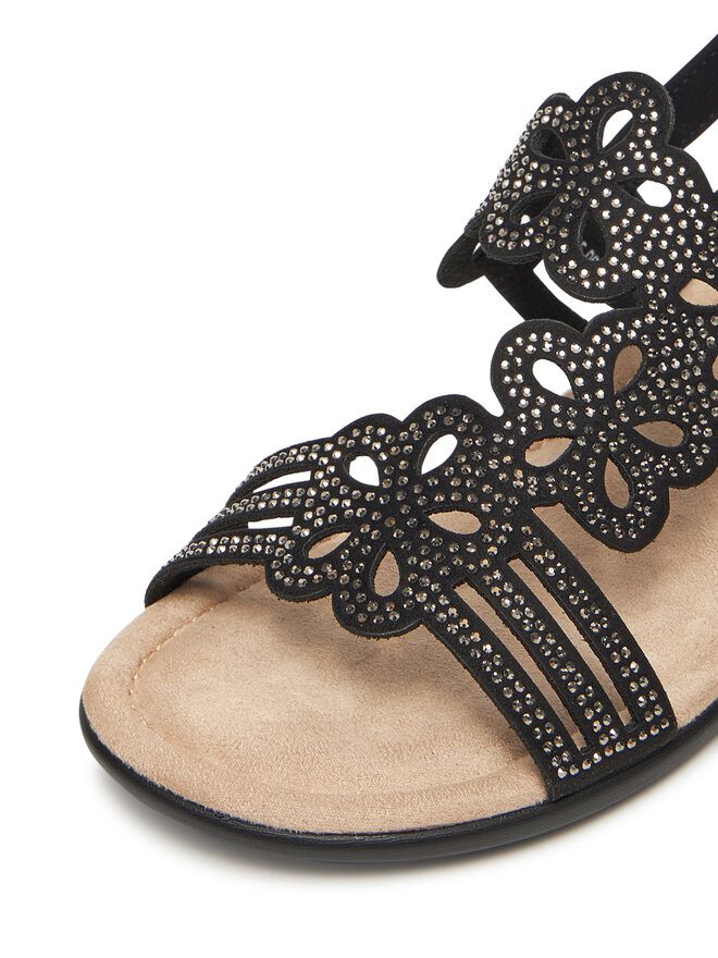 Clara Barson Sandalen Clara Barson WSXD015-06 Schwarz