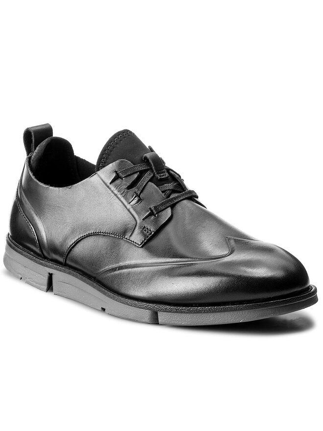 Zapatos hasta el tobillo Clarks Trigen Wing 261283467 Negro zapatos.es