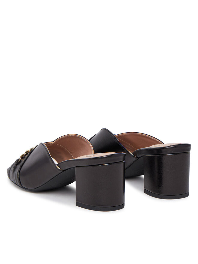 LOVE MOSCHINO Sandali LOVE MOSCHINO JA28475G0MIE0000 Črna