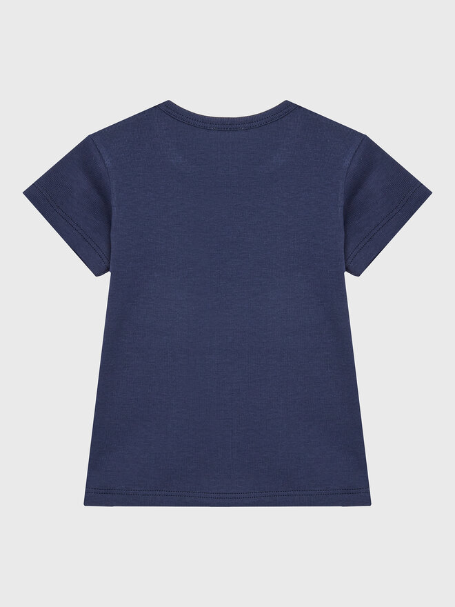 United Colors Of Benetton United Colors Of Benetton Marškinėliai 3I9WA1003 Tamsiai mėlyna Regular Fit