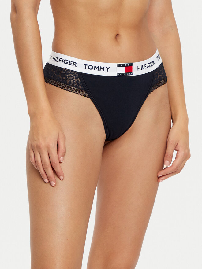 Tommy Hilfiger Tommy Hilfiger Tanga UW0UW05619 Sötétkék