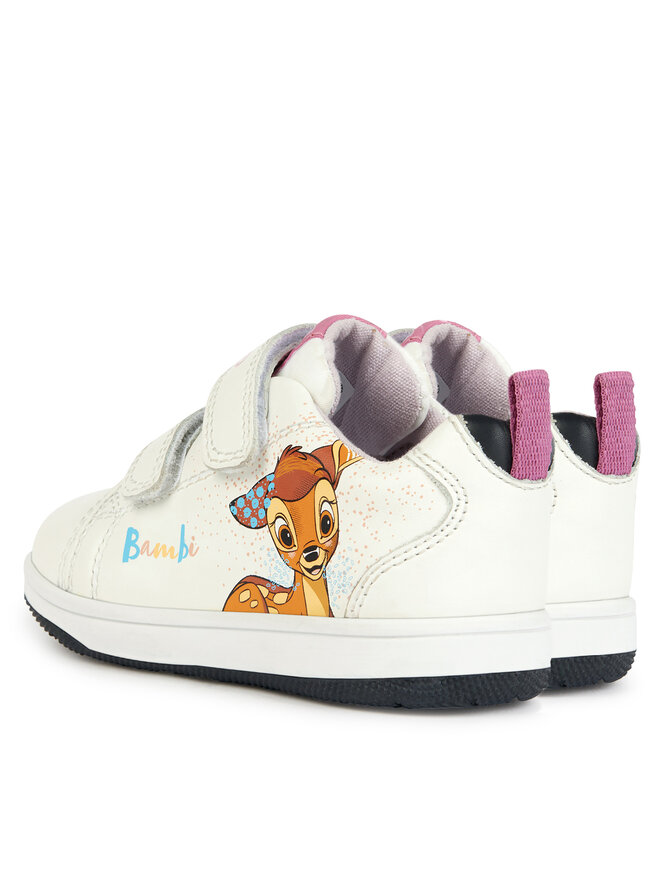 Geox Αθλητικά Geox B New Flick Girl B361HA 00085 C0404 M Λευκό