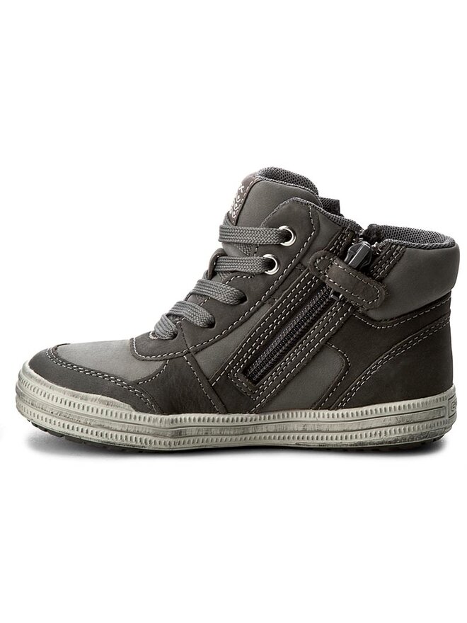 Geox Schnürschuhe Geox J Elvis B J64A4B 0BCSE C1318 Grau