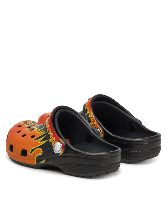 Crocs Klapki Crocs Classic Flames Clog K 210993 Pomarańczowy