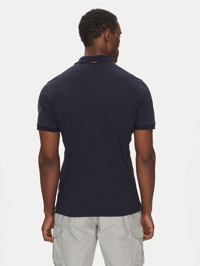 Napapijri Napapijri Poloshirt E-Amundsen NP0A4IN9 Dunkelblau Regular Fit