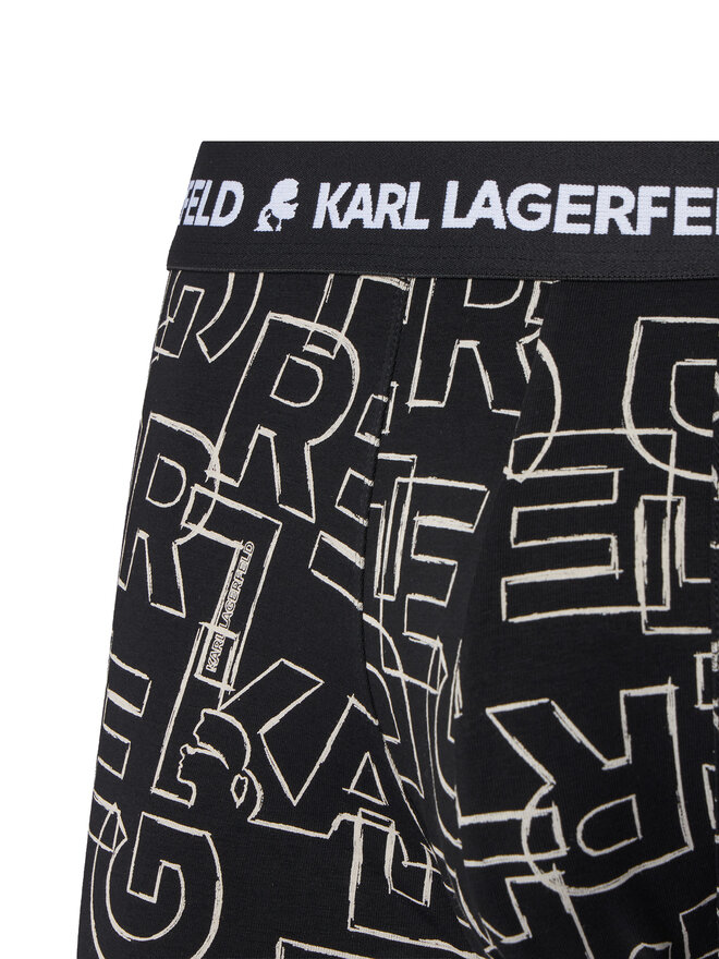 KARL LAGERFELD KARL LAGERFELD Pack de 3 bóxers A3M47014 Negro