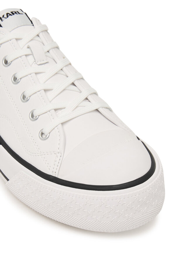 KARL LAGERFELD Кеди KARL LAGERFELD Kampus Max III KL50470N Білий