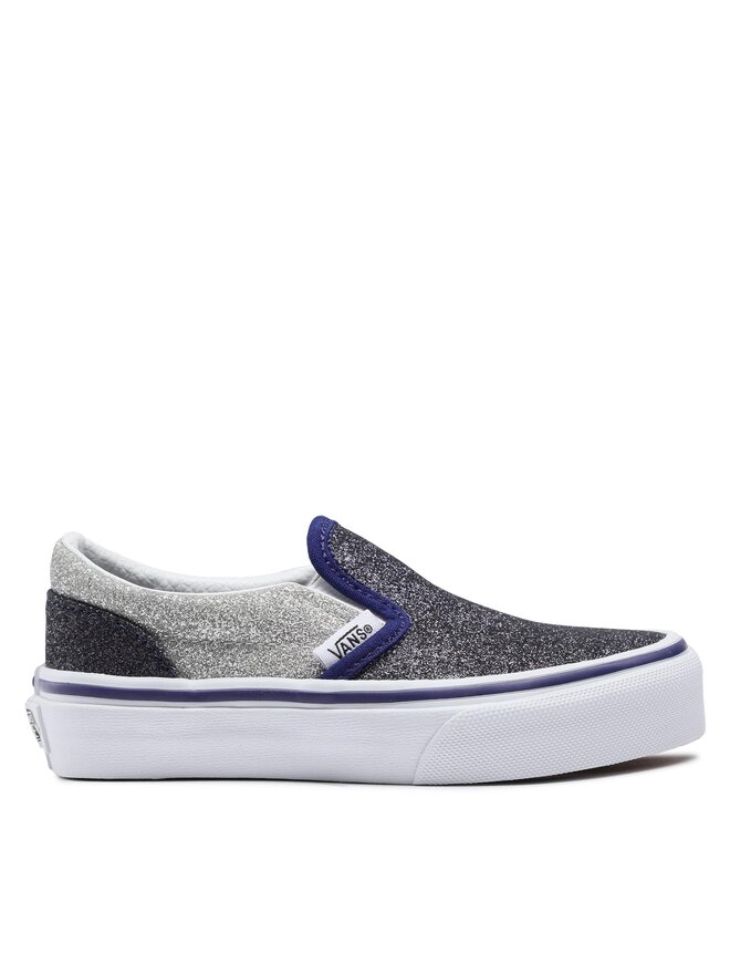 Vans Sneakers aus Stoff Vans Uy Classic Slip-On VN0005WWSXN1 Silberfarben