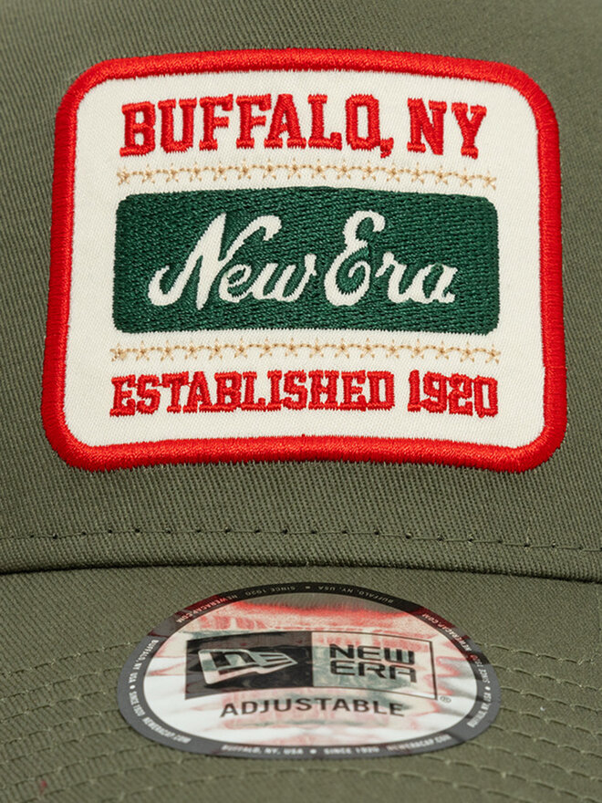 New Era Czapka z daszkiem New Era Patch Trucker 60603678 Khaki