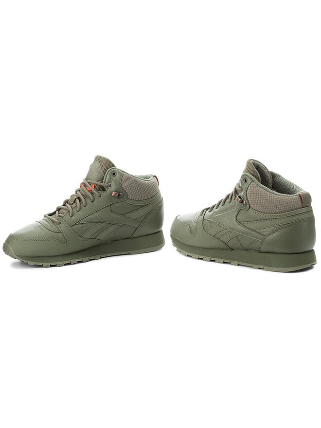Sneakers Reebok Cl Leather Mid Twd BS8327 Vert chaussures