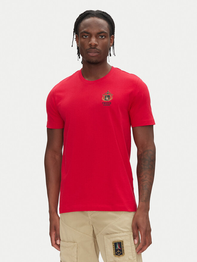 Aeronautica Militare Aeronautica Militare T-Shirt 251TS2391J592 Rot Regular Fit