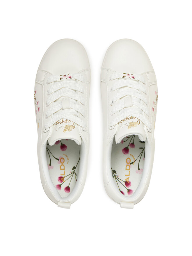 Aldo Sneakersy Aldo Wild Flowers 13918565 Biały
