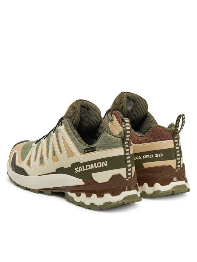 Salomon Buty do biegania Salomon Xa Pro 3D V9 Gore-Tex L47820200 Zielony