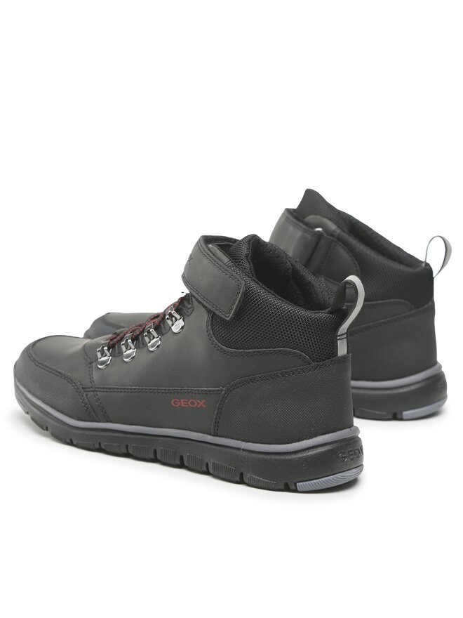 Geox Trzewiki Geox J Xunday B. A J263NA 0MEFU C9999 D Czarny