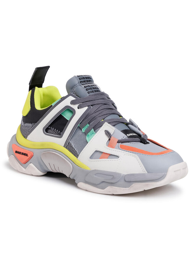 Sneakers Diesel S Kipper Low Trek II Y02352 P3400 H8157 Gris chaussures