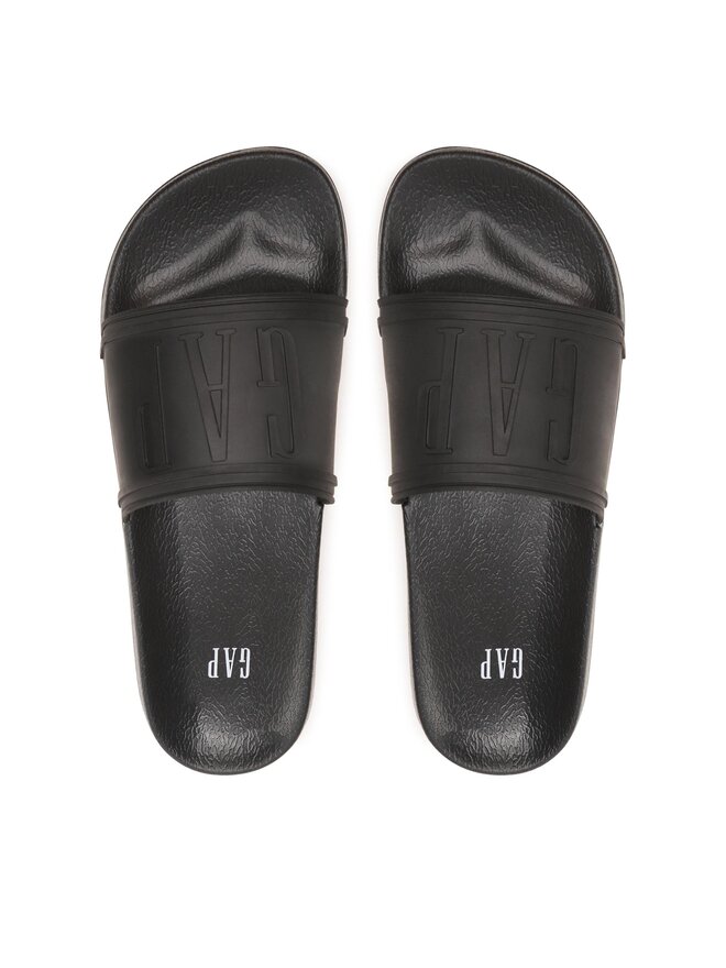 Gap Pantoletten Gap Austin Rub GAQ002F1SMBLCKGP Schwarz