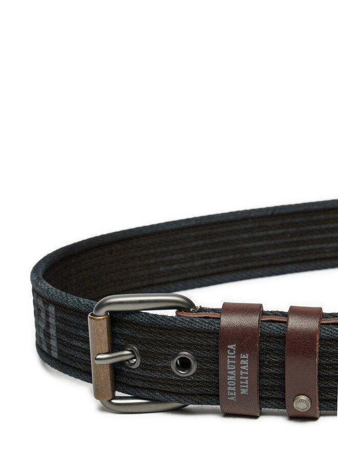 Aeronautica Militare Pasek Męski Aeronautica Militare 242CI293CT3109 Czarny