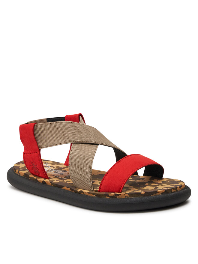 Fly London Σανδάλια Fly London Oakefly P145067002 Κόκκινο