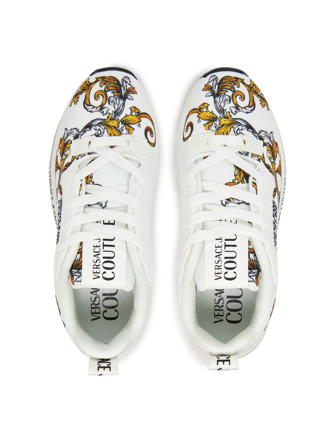 Versace Jeans Couture Сникърси Versace Jeans Couture 78VA3SAA Бял