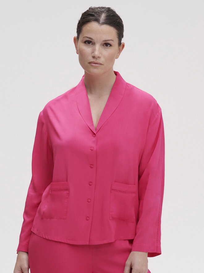 Simone Pérèle Simone Pérèle Camiseta de pijama Songe 18S957 Rosa Wide Fit