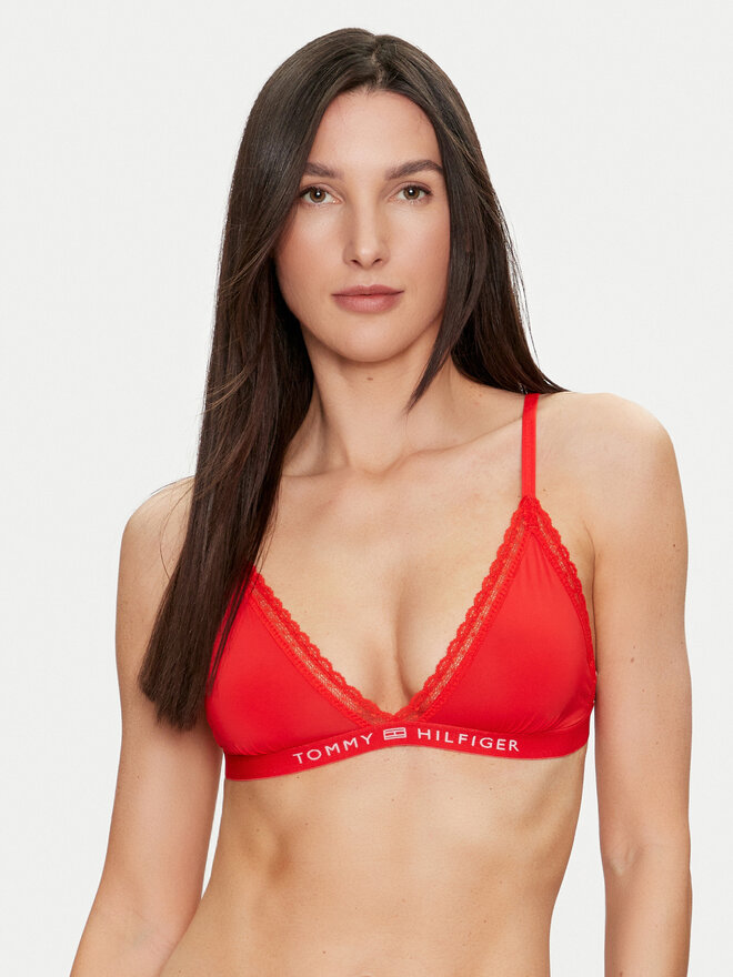 Tommy Hilfiger Tommy Hilfiger Bralette-BH UW0UW04242 Rot