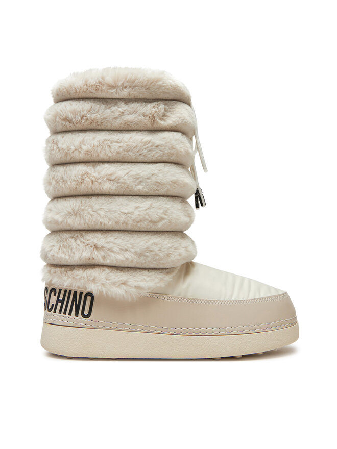 Bottes de neige LOVE MOSCHINO JA24312G0LISH120 Ecru fr.eschuhe.ch
