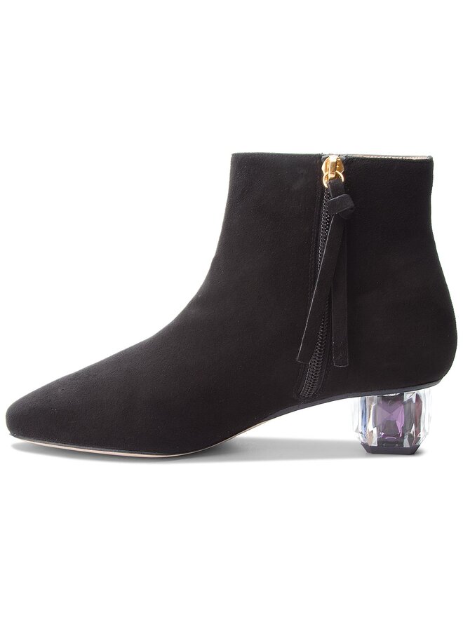 Bottines Stuart Weitzman Dark Star YL53534 Noir chaussures