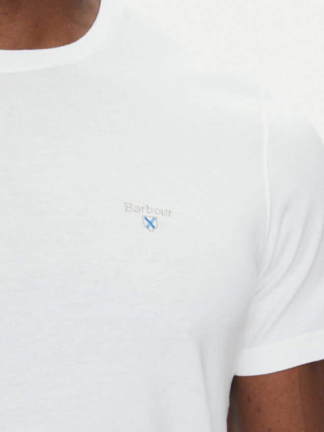 Barbour Barbour Camiseta Tartan MTS0670WH11 Blanco Tailored Fit