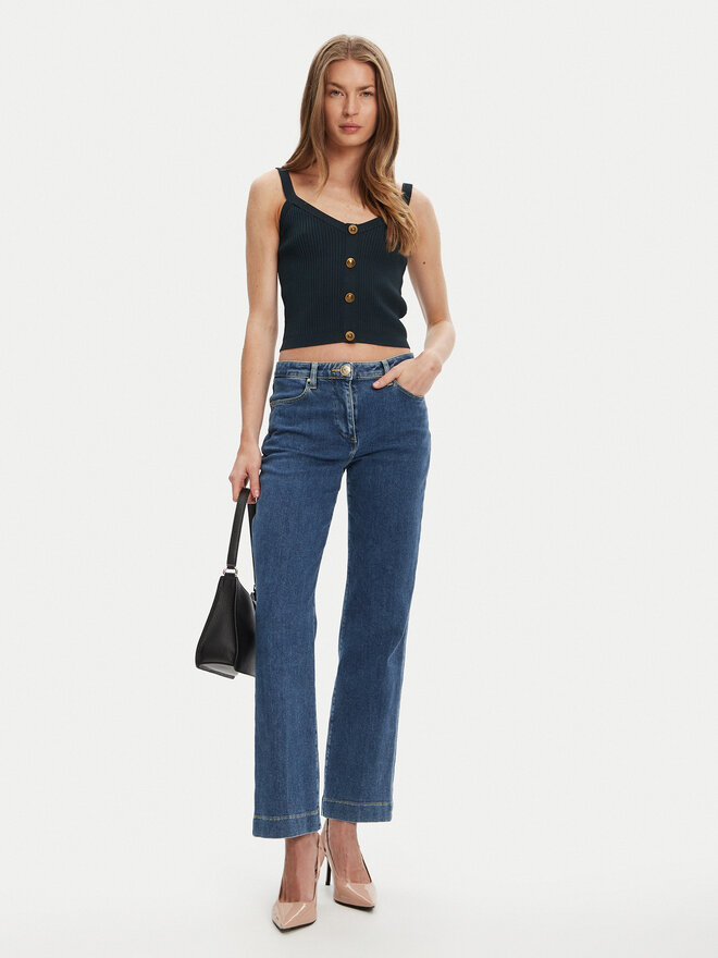 Guess Guess Marškinėliai W5YR10 Z0130 Žalia Regular Fit