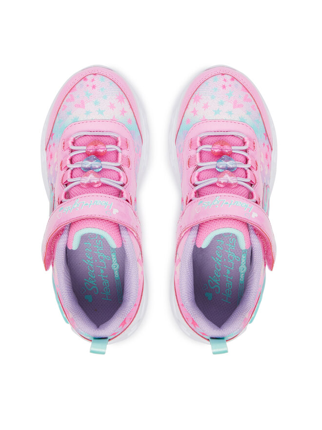 Skechers Sneakers Skechers Infinite Heart Lights 303261L/PKMT Rosa