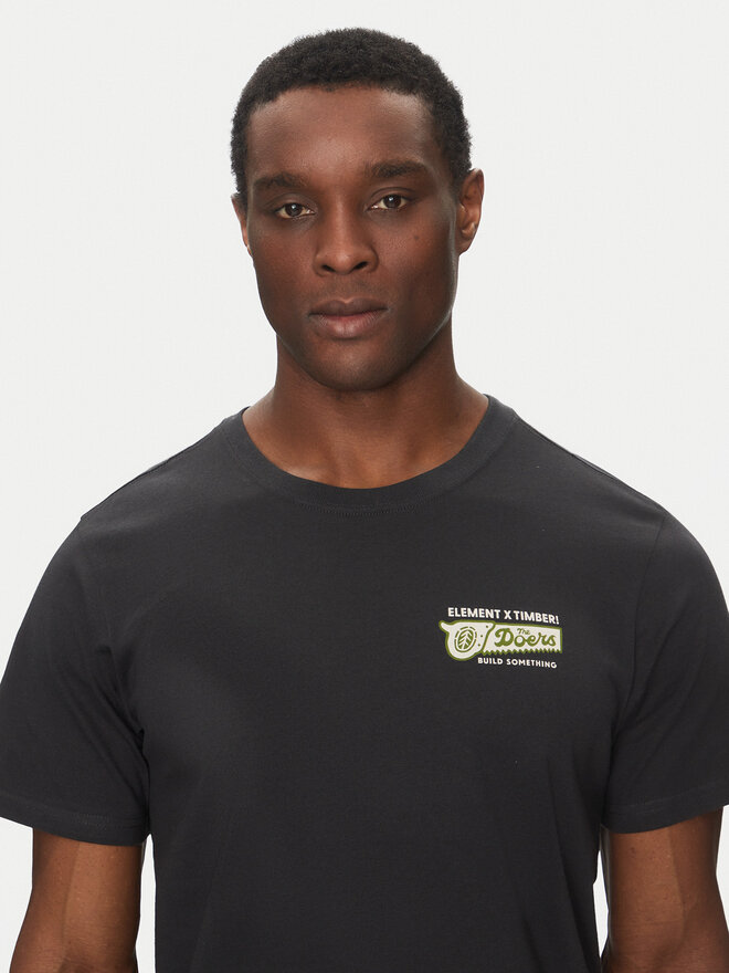 Element Element T-Shirt ELYZT00519 Μαύρο Regular Fit