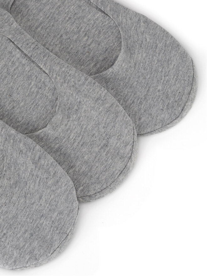 Jenny Fairy Sneakersocken Jenny Fairy AS-LCN-001-AW24 (3-PACK) Grau