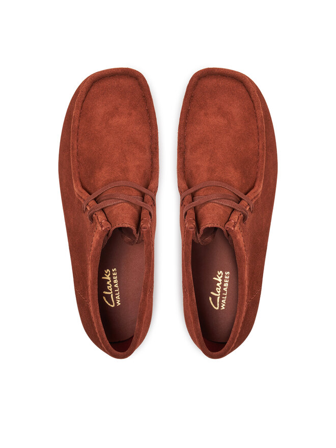 Clarks Мокасини Clarks Wallabee Evo 26178278 Оранжевий
