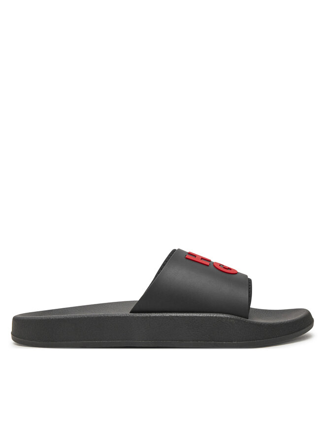 HUGO Klapki Hugo Nil Slid mdtpu N 50497864 Czarny