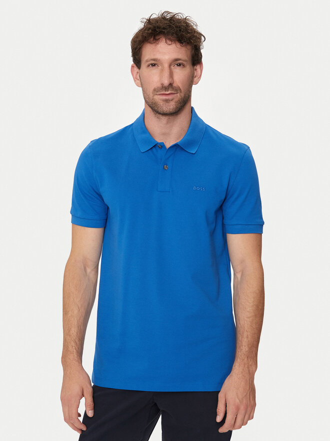 BOSS Boss Poloshirt Pallas 50468301 Blau Regular Fit