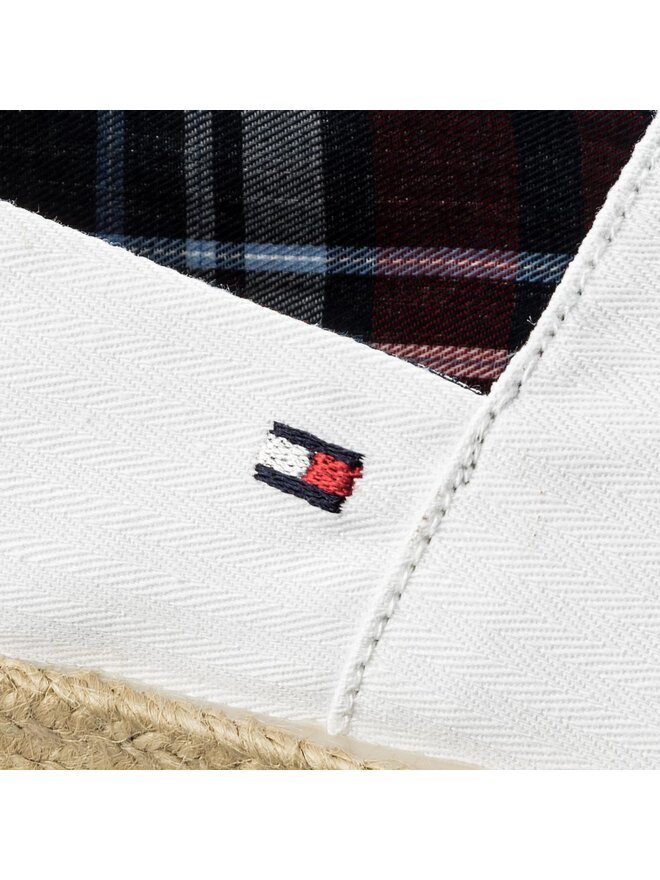 Tommy Hilfiger Espadrilles Tommy Hilfiger Easy Summer Slip On FM0FM00569 Weiß
