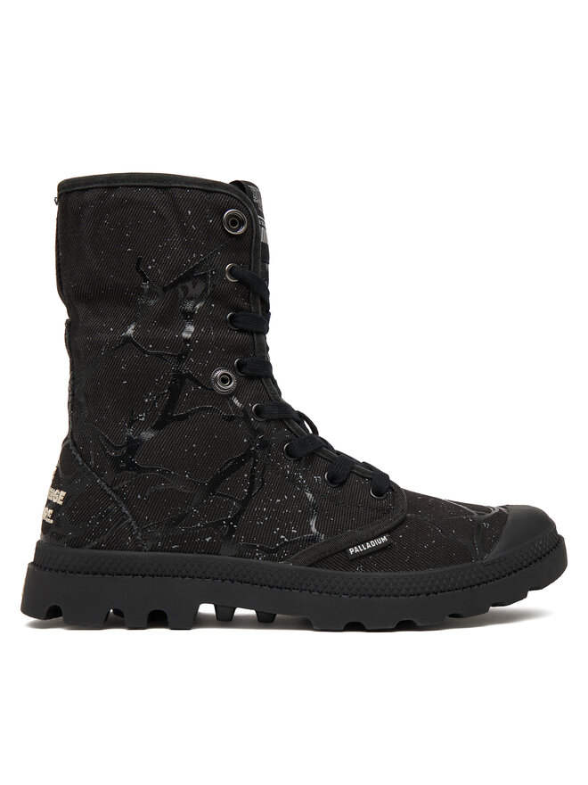 Palladium Schnürstiefeletten Palladium Baggy Hopper Tunnels 04625-008-M Schwarz