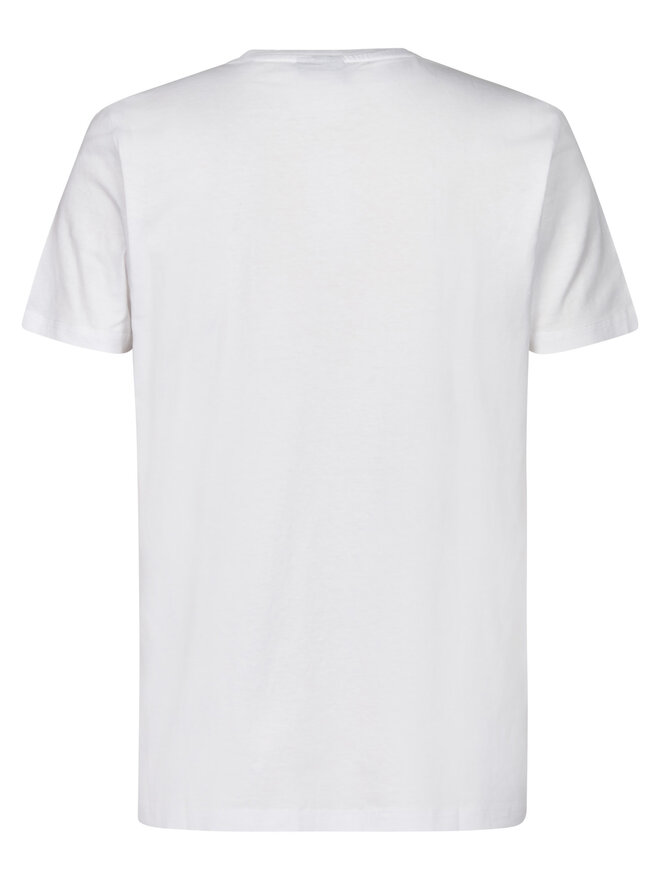Petrol Industries Petrol Industries Camiseta M-ROS-TSR002 Blanco Regular Fit