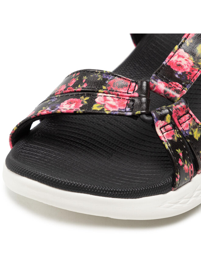 Skechers Basutės Skechers On The Go 600 Fleur 140018/BKW Juoda